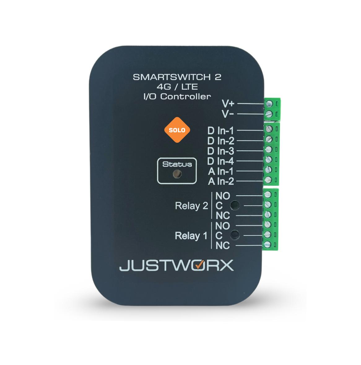 Justworx SOLO - Stand-alone 4G Gate / Garage Controller