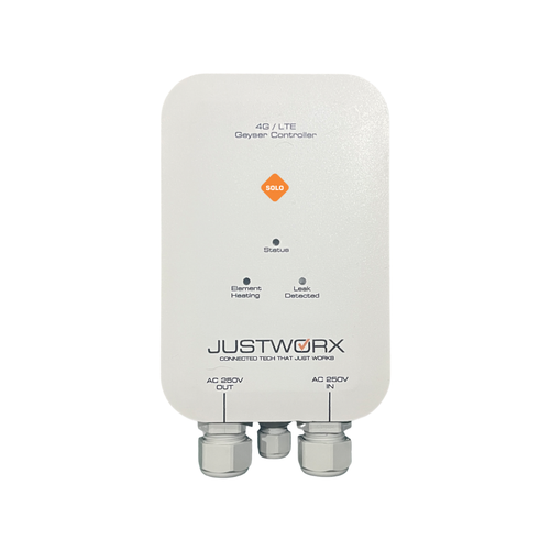 Justworx SOLO - Stand-alone 4G Geyser Controller