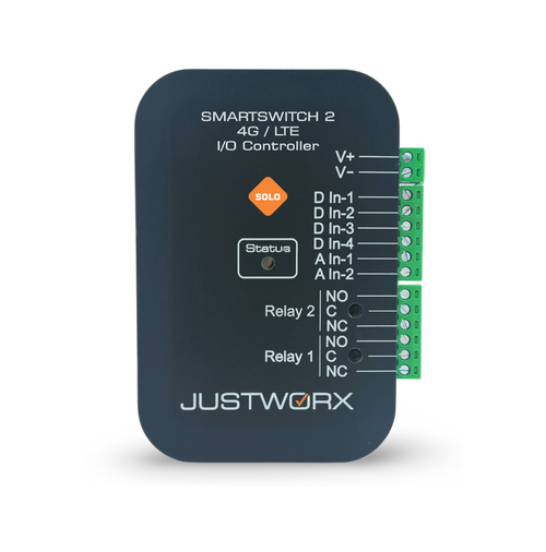 Justworx SOLO - Stand-alone 4G Gate / Garage Controller